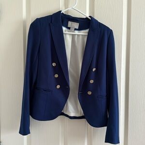 H&M size 6 Navy Blue women’s blazer